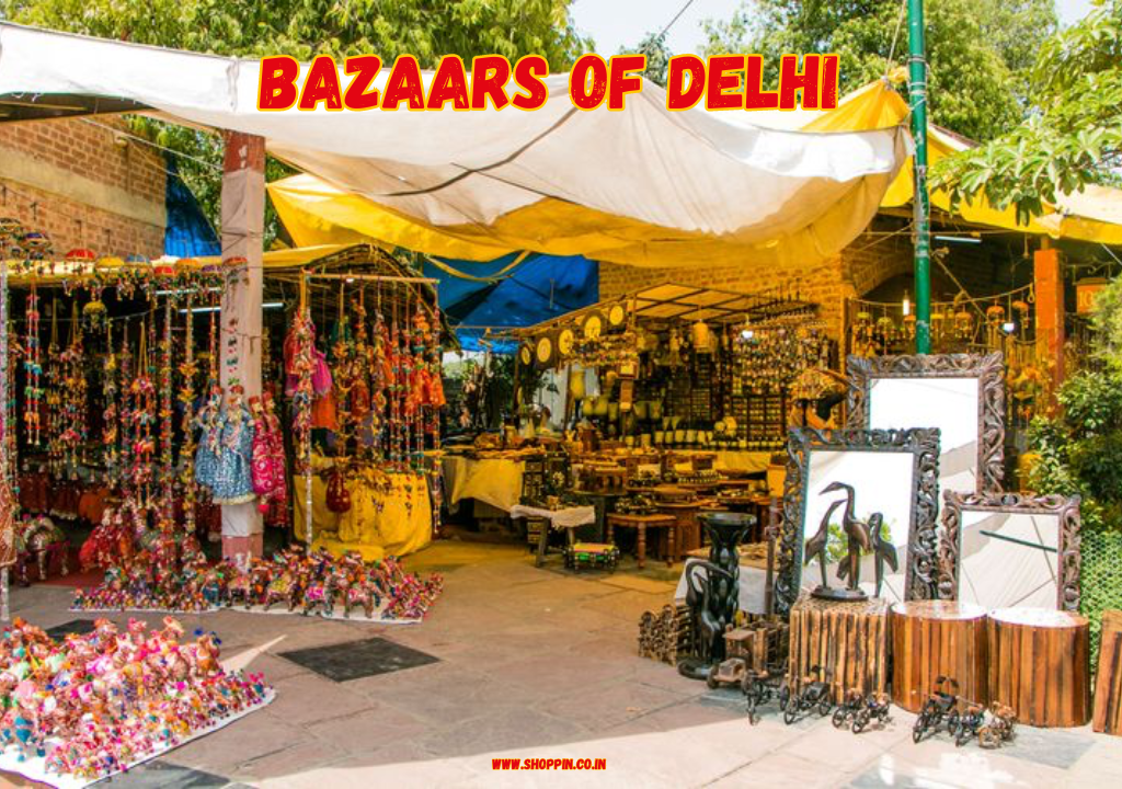 Bazaar shopping in Delhi